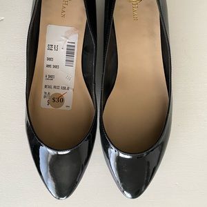 Cole Haan patent leather flats